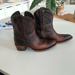 LANE PLAIN JANE COWBOY WESTERN BOOTS 7.5